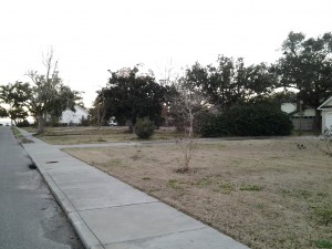 Bessie's old home site in Long Beach, MS